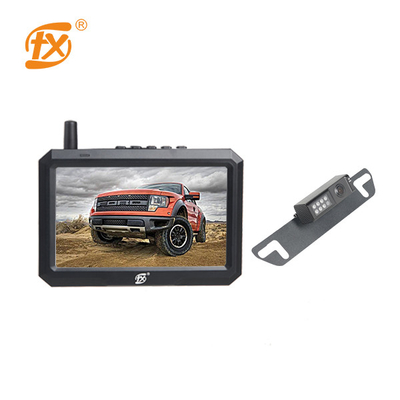 Vehicle 1080P DVR Reverse Camera 5 ιντσών έγχρωμη οθόνη για εγγραφή οδήγησης