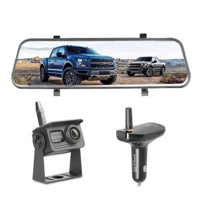 Mirror Dash Cam για αυτοκίνητο, 9.6 &quot; Mirror Camera Mirror Dash Cam για αυτοκίνητο, υποστήριξη διπλών καμερών