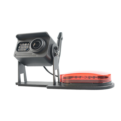 7 ίντσας μαύρη οργάνων ελέγχου κάμερα νυχτερινής όρασης αυτοκινήτων αδιάβροχη με τον κόκκινο λαμπτήρα