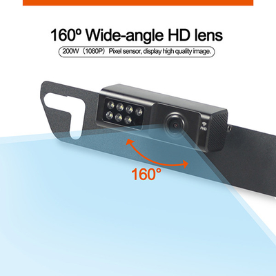 FHSS αντίστροφη κάμερα εκκέντρων 1080P HD εξόρμησης καθρεφτών οπισθοσκόπος ψηφιακή